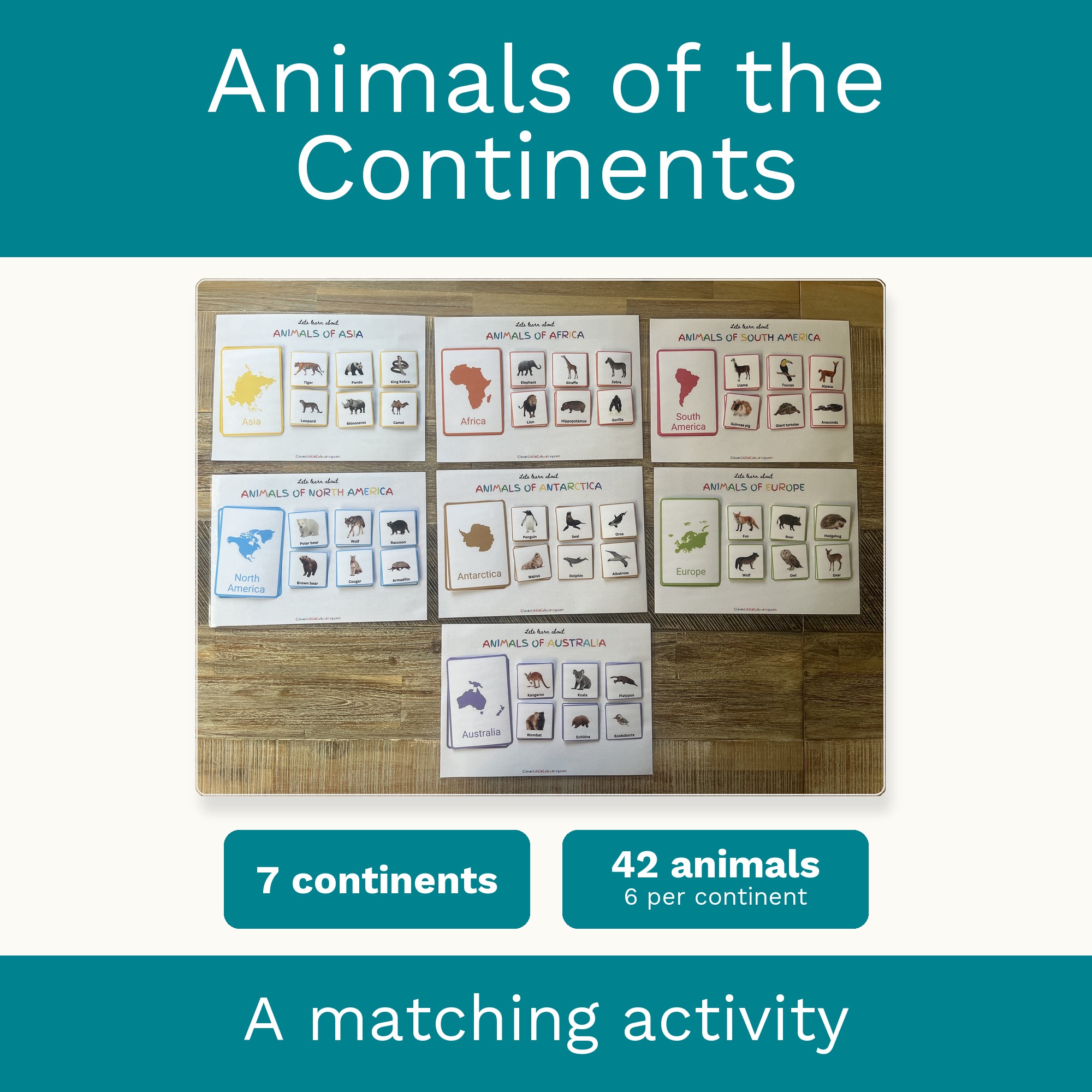 Animals of the Continents cover