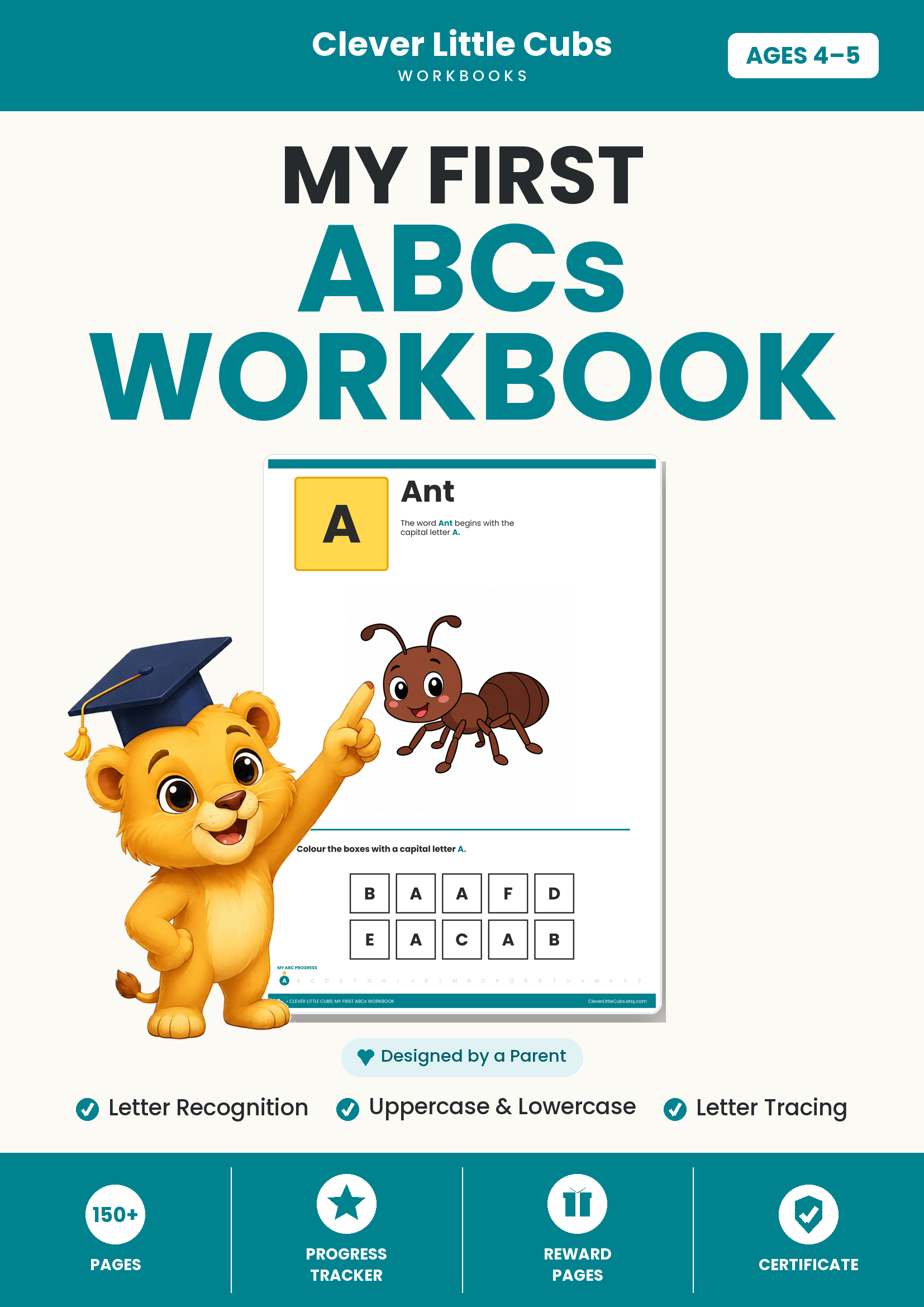 My First ABCs Workbook cover
