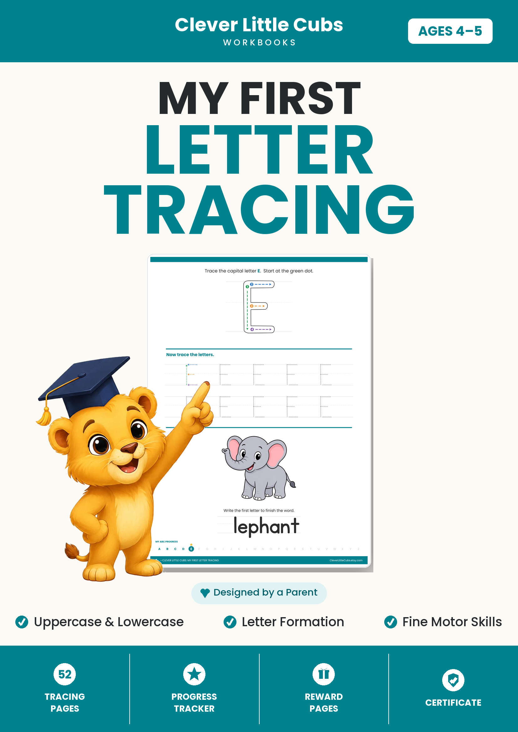 My First Letter Tracing cover