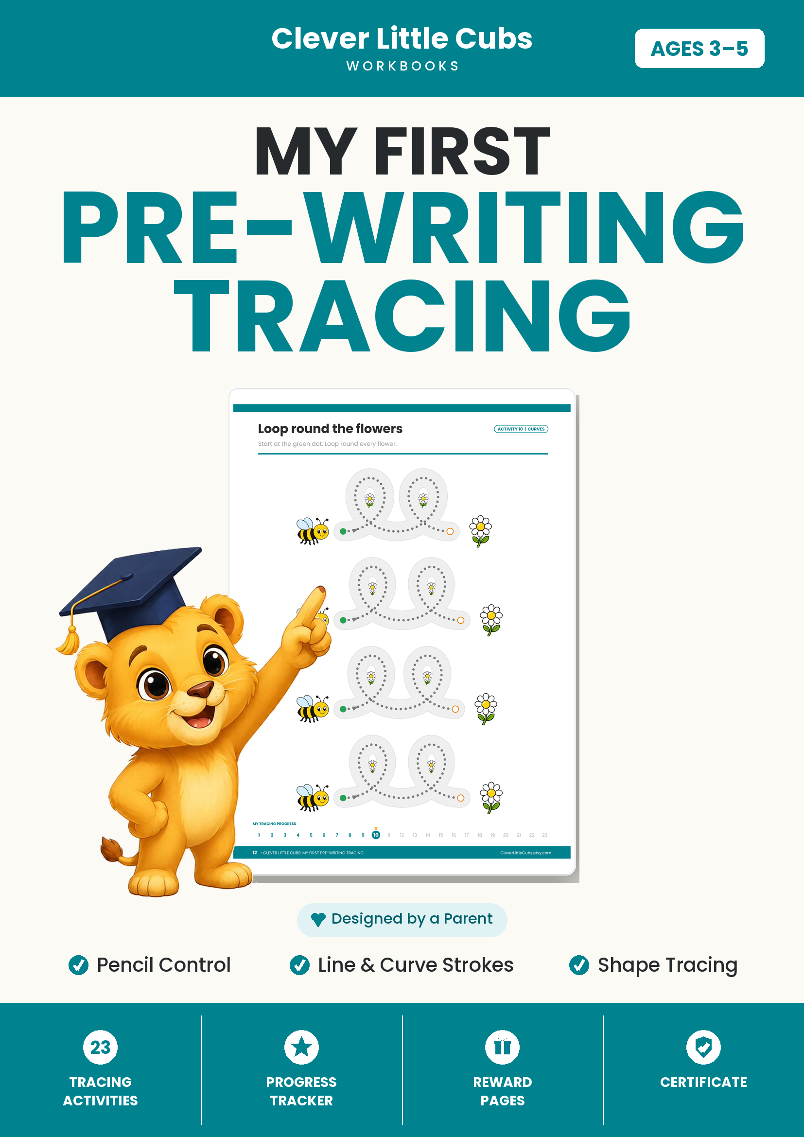 My First Pre-Writing Tracing cover
