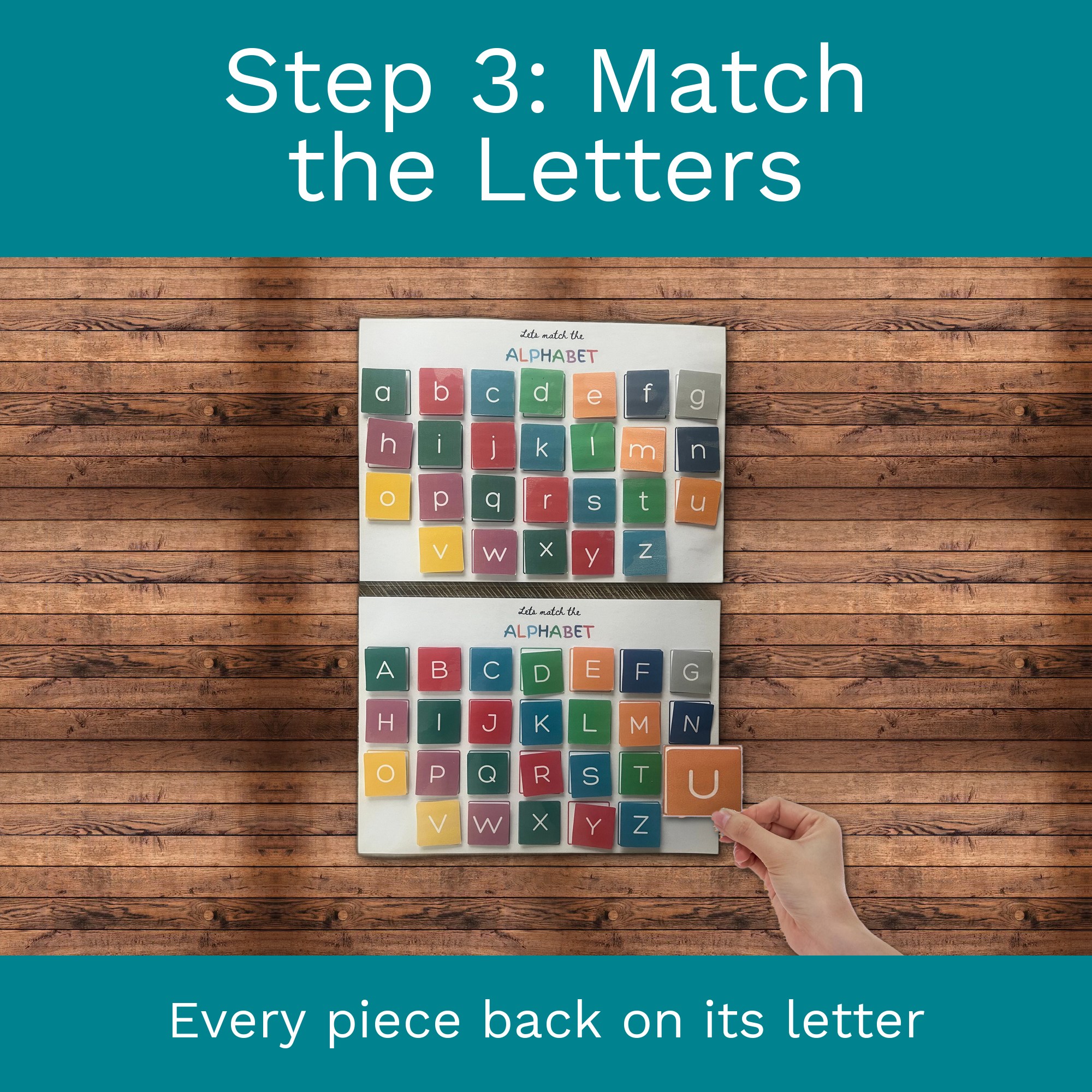 Alphabet Matching Activity: Uppercase & Lowercase Letters (Digital Download) preview 4