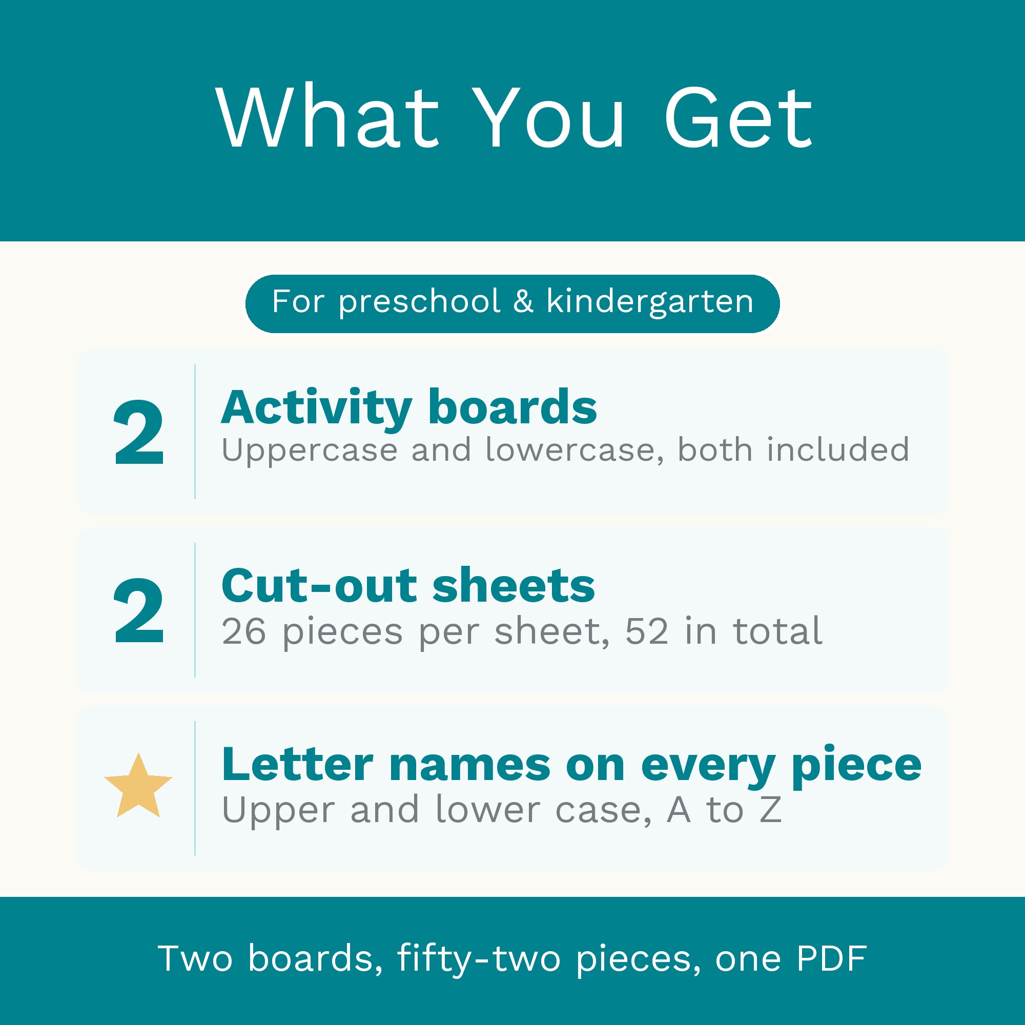 Alphabet Matching Activity: Uppercase & Lowercase Letters (Digital Download) preview 5