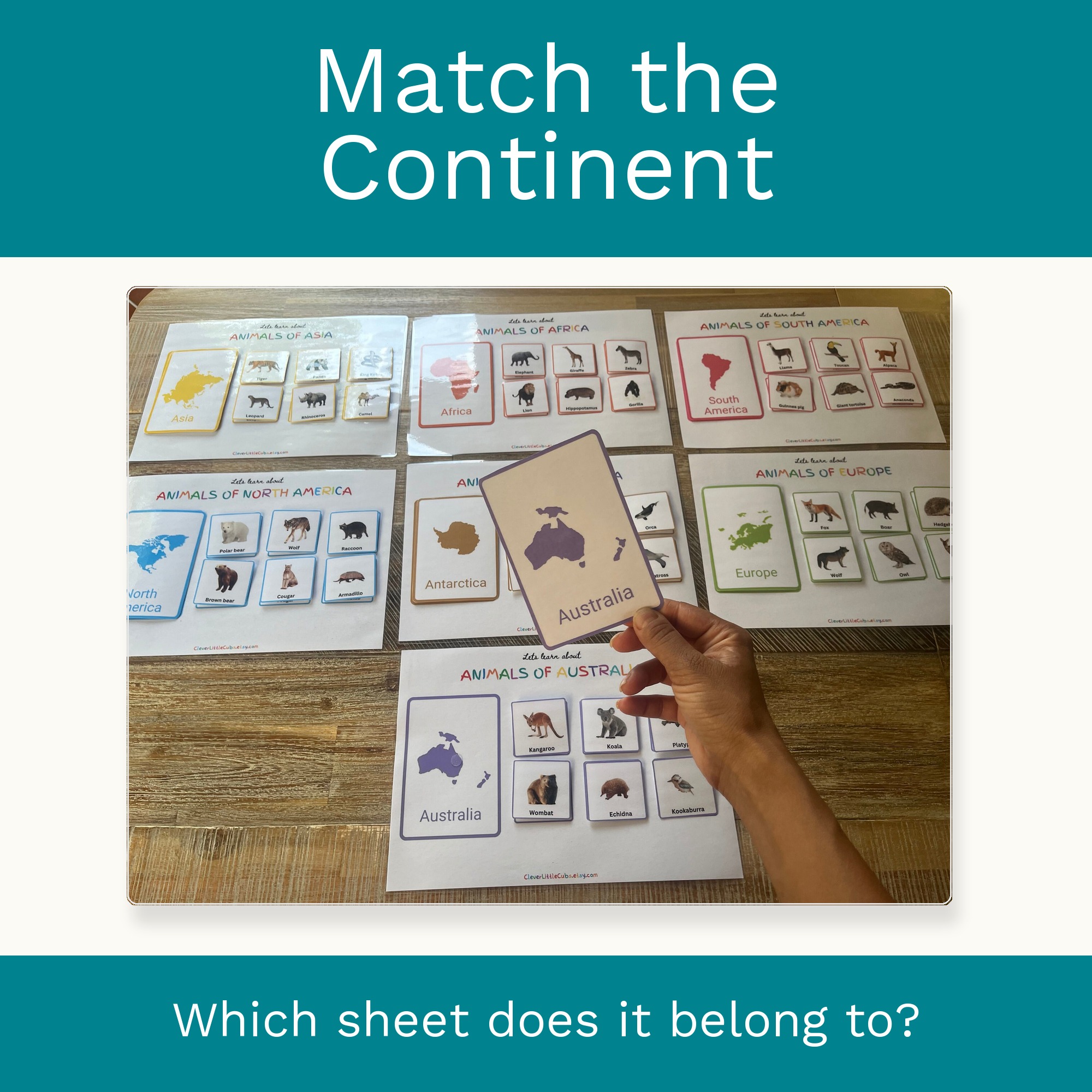 Animals of the Continents preview 3