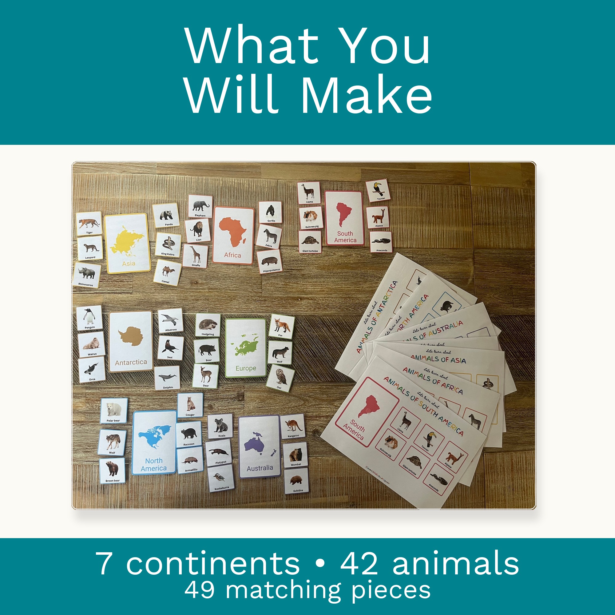 Animals of the Continents preview 5