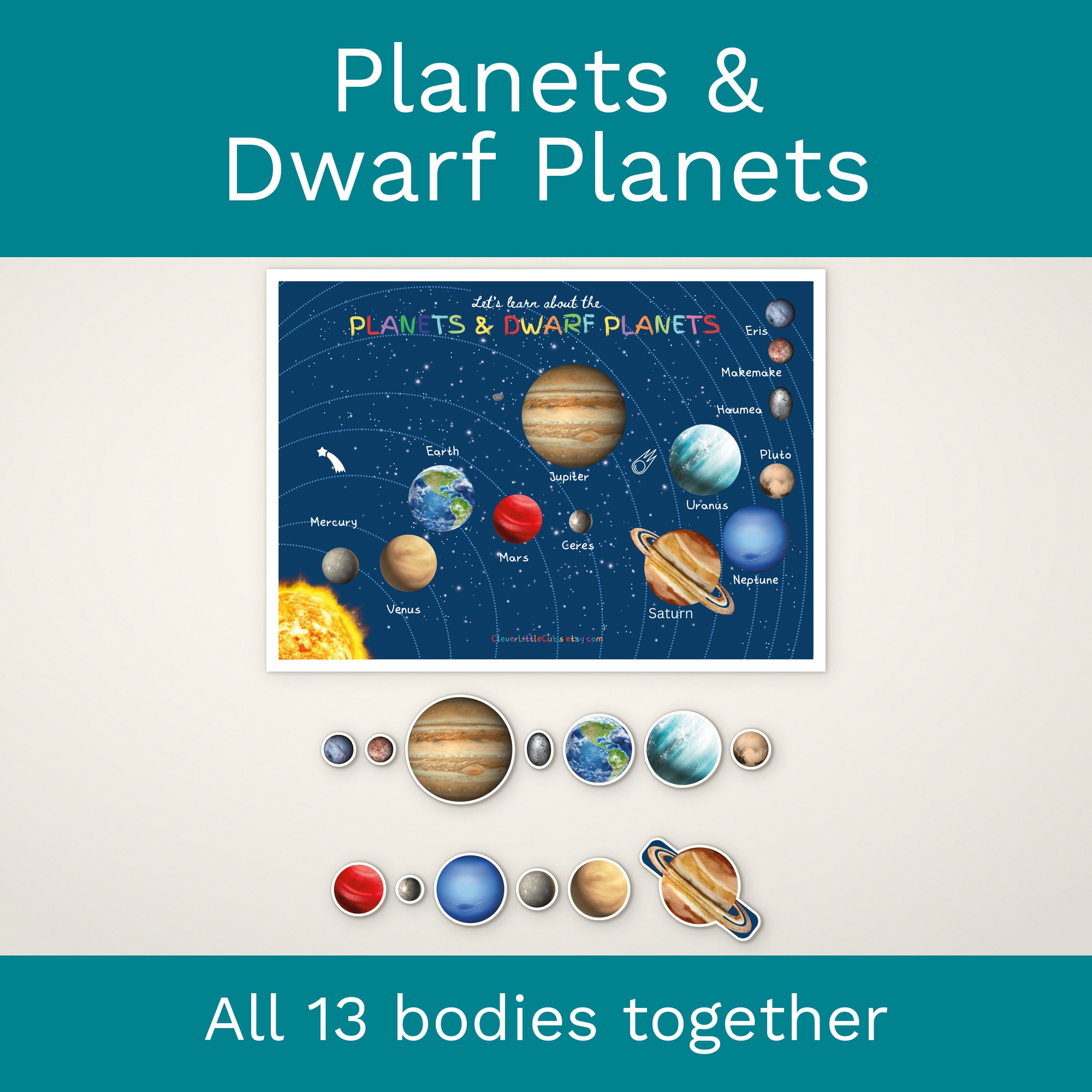 Montessori Solar System Busy Book, Toddler Planets Activity (Digital Download) preview 6