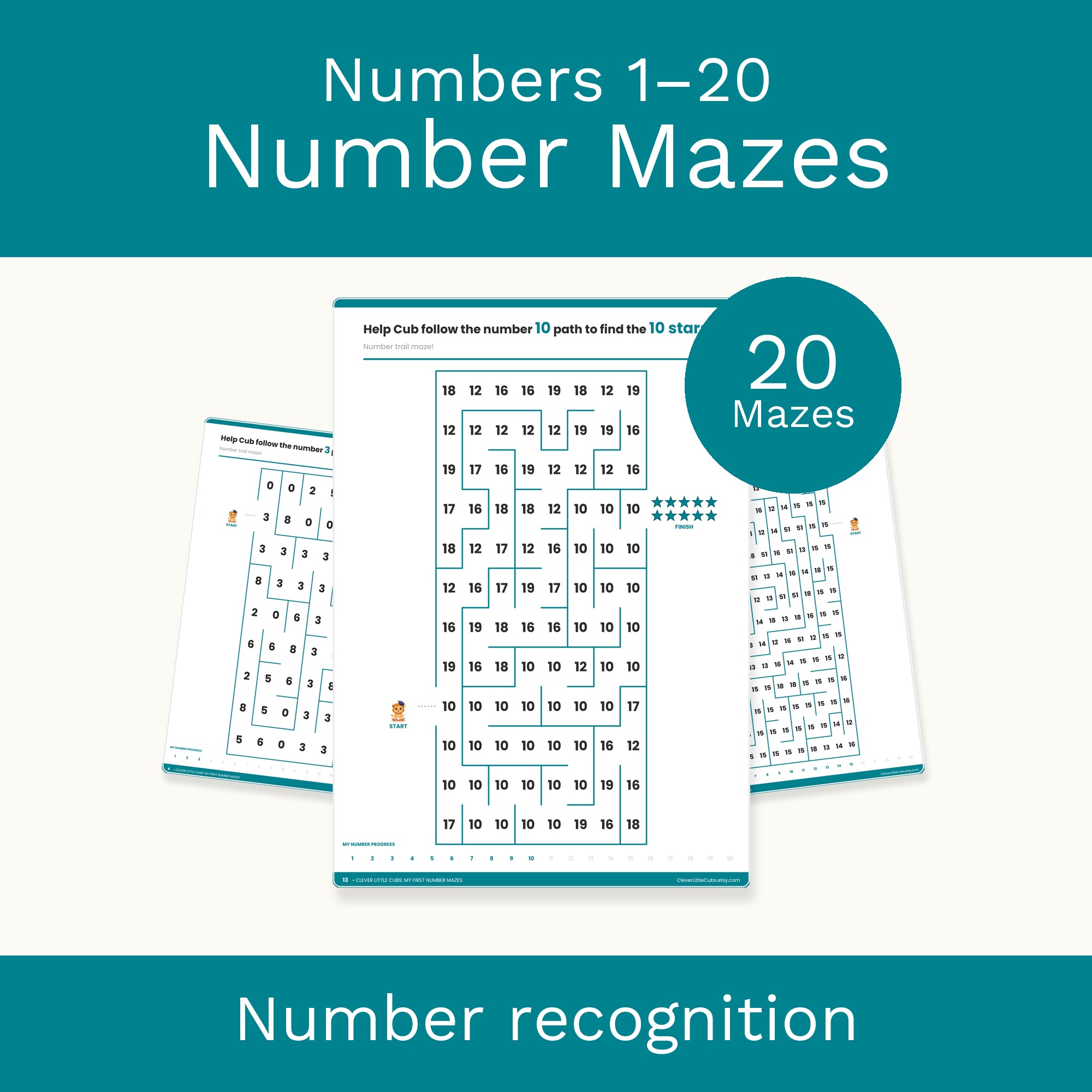 My First Number Mazes preview 1