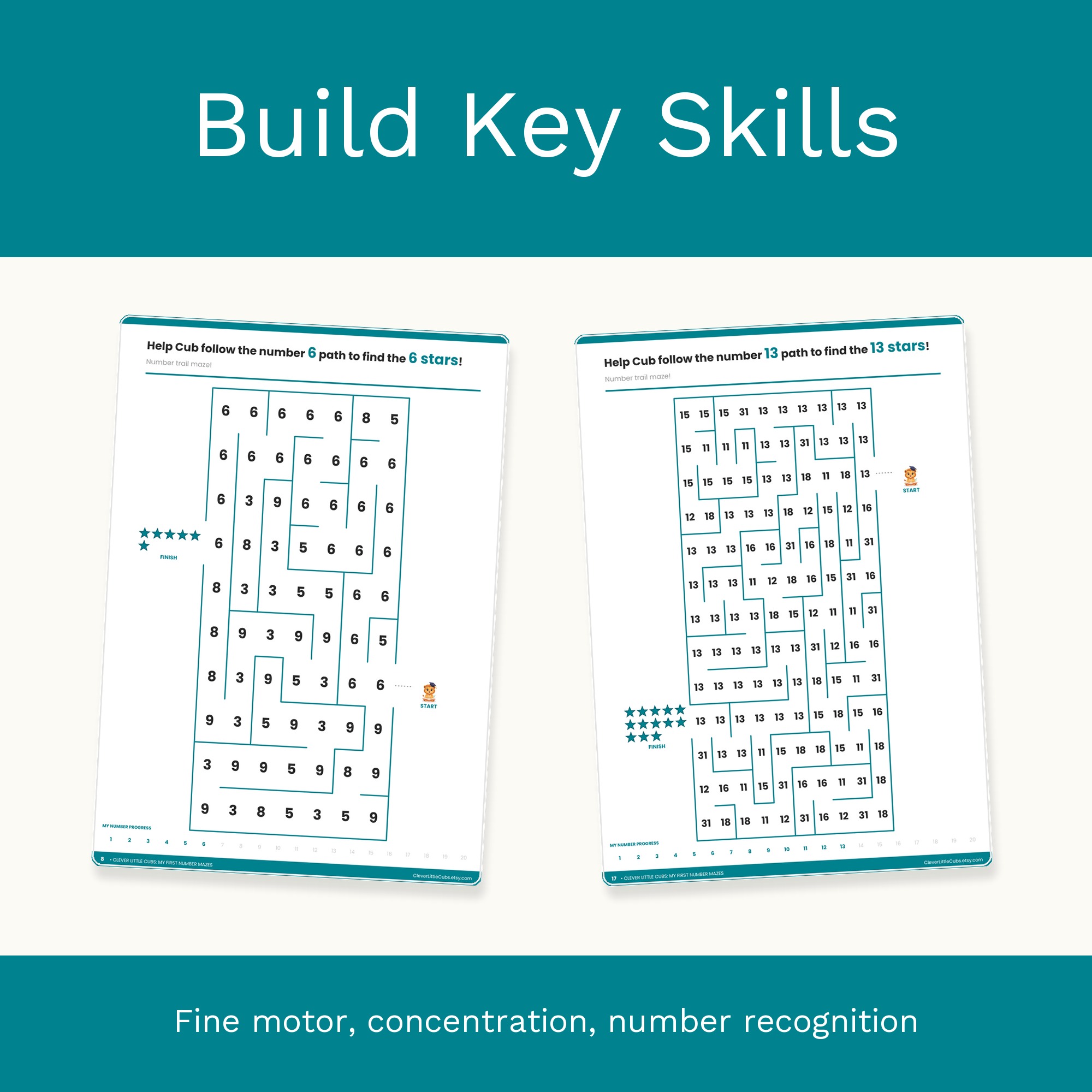 My First Number Mazes preview 4