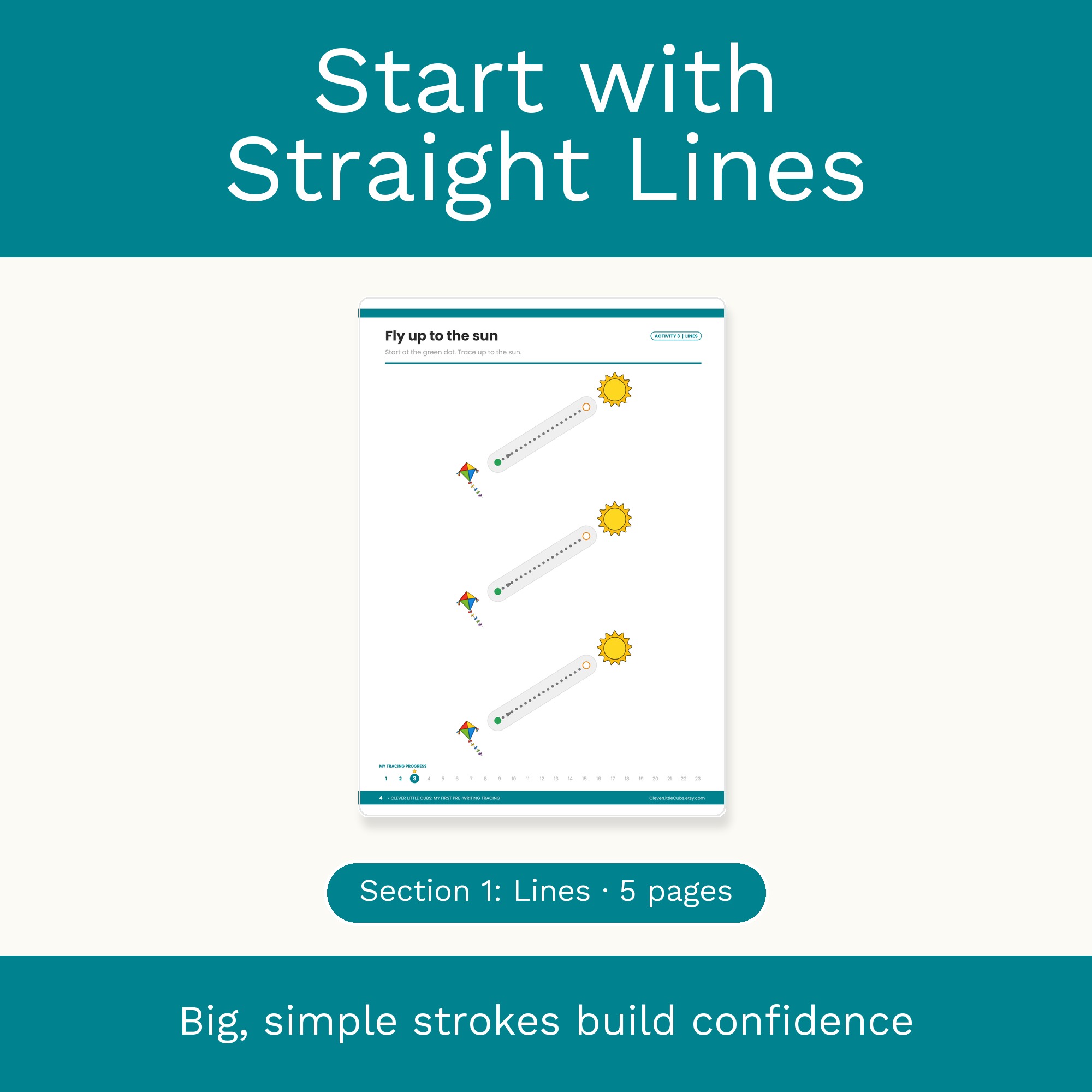 My First Pre-Writing Tracing preview 4